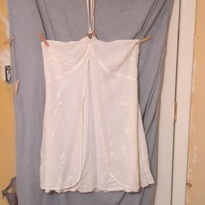NWT strapless white dress